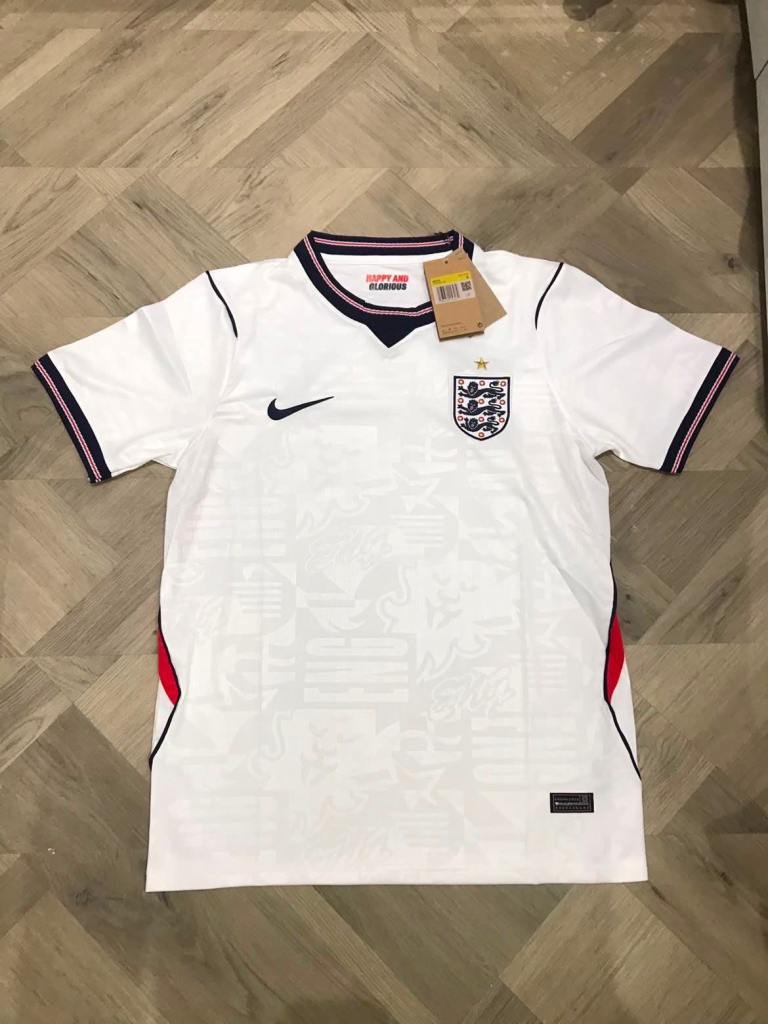 NEW Nike England Football Shirt (Size M) – White, With Tags