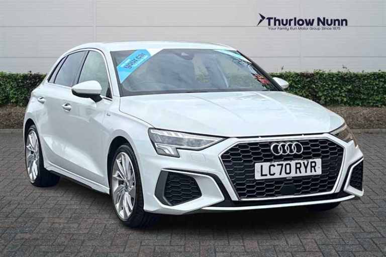 2020 Audi A3 30 TFSI S Line 5dr HATCHBACK PETROL Manual