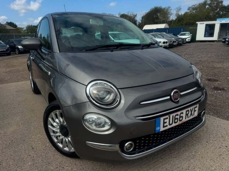 2016 Fiat 500 1.2 Lounge 3dr HATCHBACK Petrol Manual