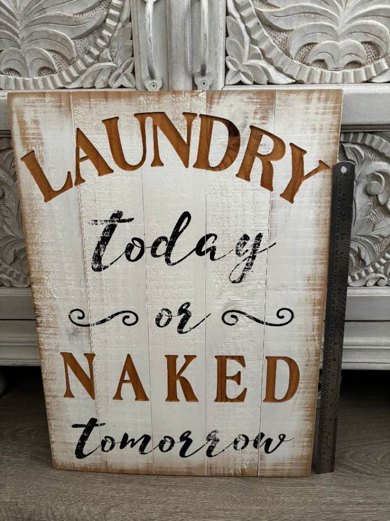 Laundry Room Sign