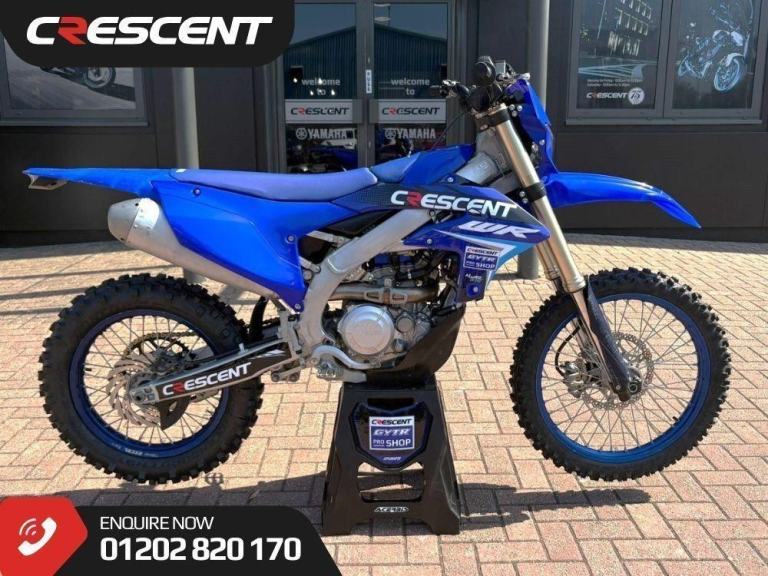 YAMAHA WR450F / WRF450 2025 - CRESCENT SUPPLIED - ONE OWNER - 2979 MILES