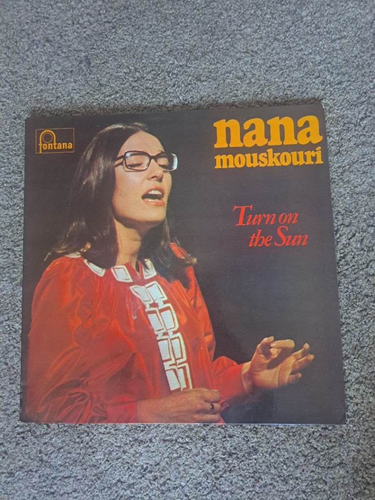 Nana Mouskouri 'Turn On The Sun' 12" Vinyl LP