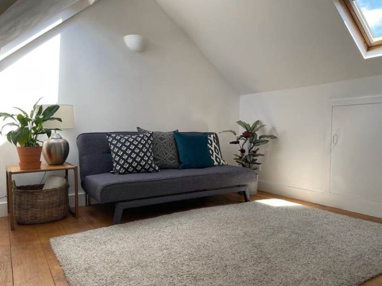 MADE Yoko Click Clack Sofa Bed, Cygnet Grey Weave, £60