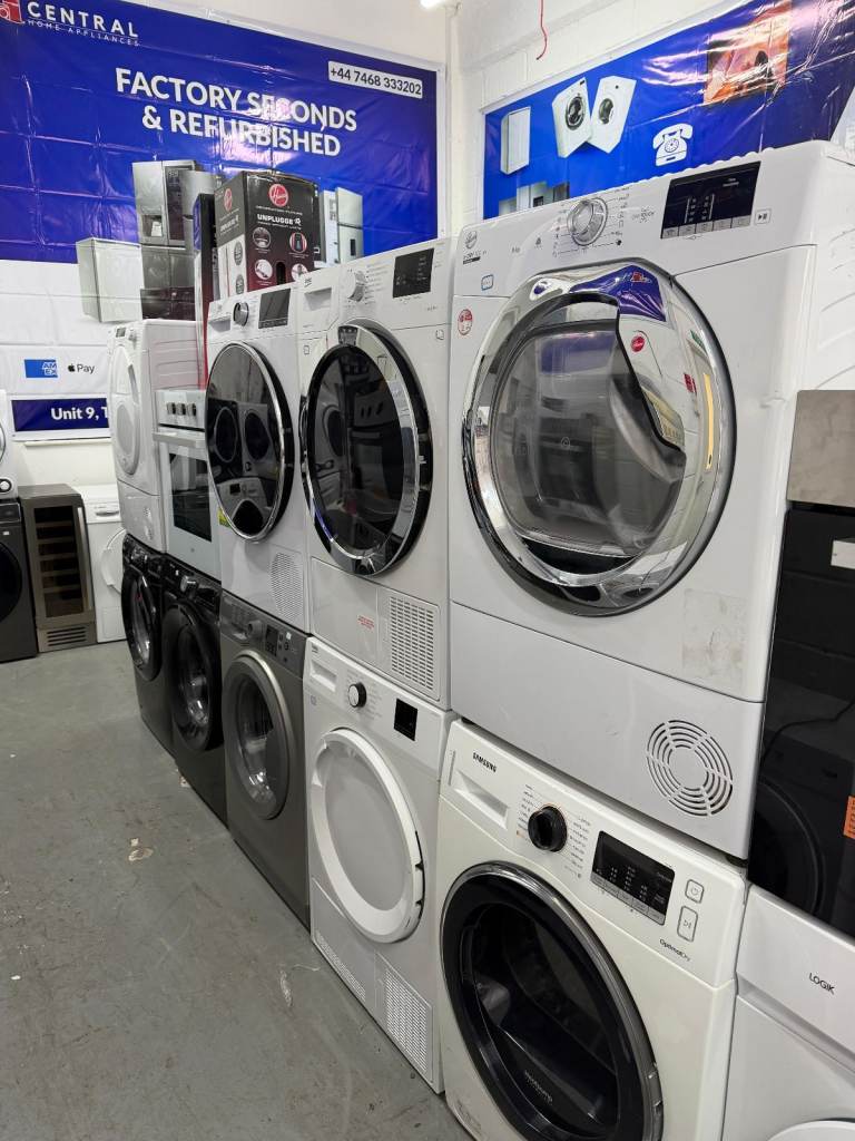 Washing Machines, Fridge Freezers, Tumble Dryers & Cookers