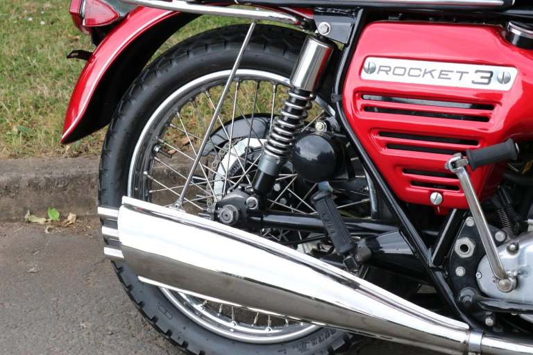 BSA A75 Rocket 3 MK1 1969 Ground up $20,000 restoration.