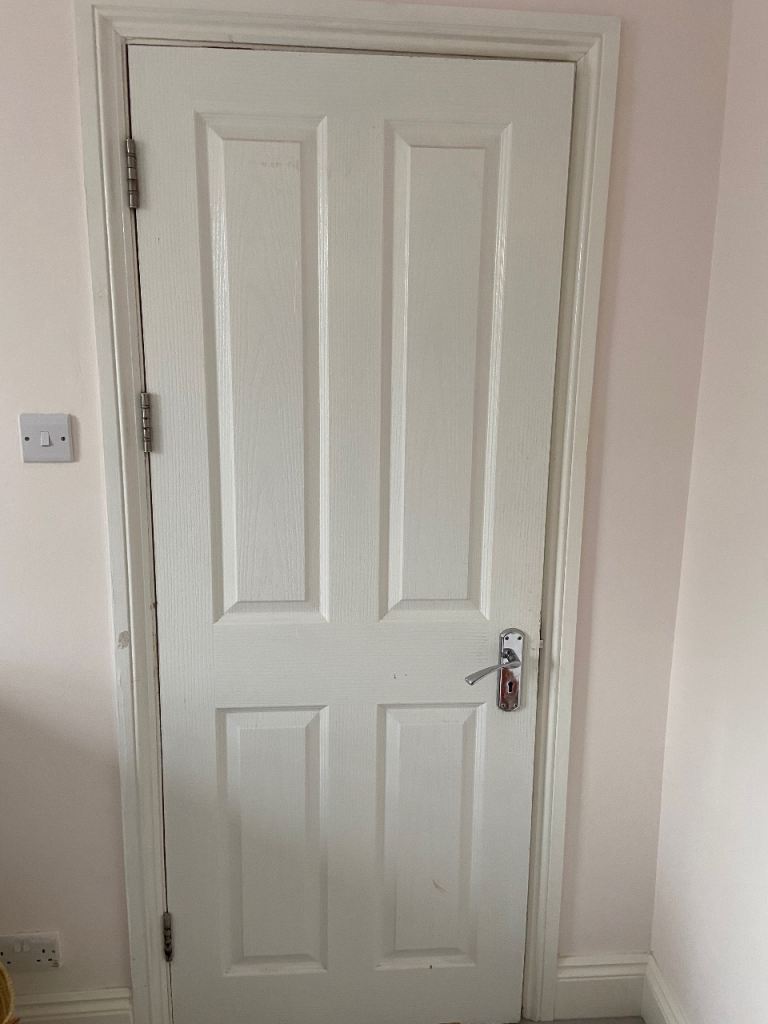 Free White fire door