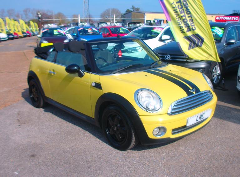 2010 Mini Convertible 1.6 Cooper Convertible 2dr Petrol Manual Euro 5 (122 ps)