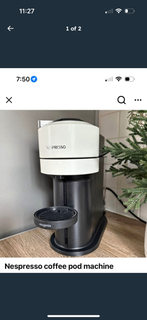 Nespresso  Coffee Machine 