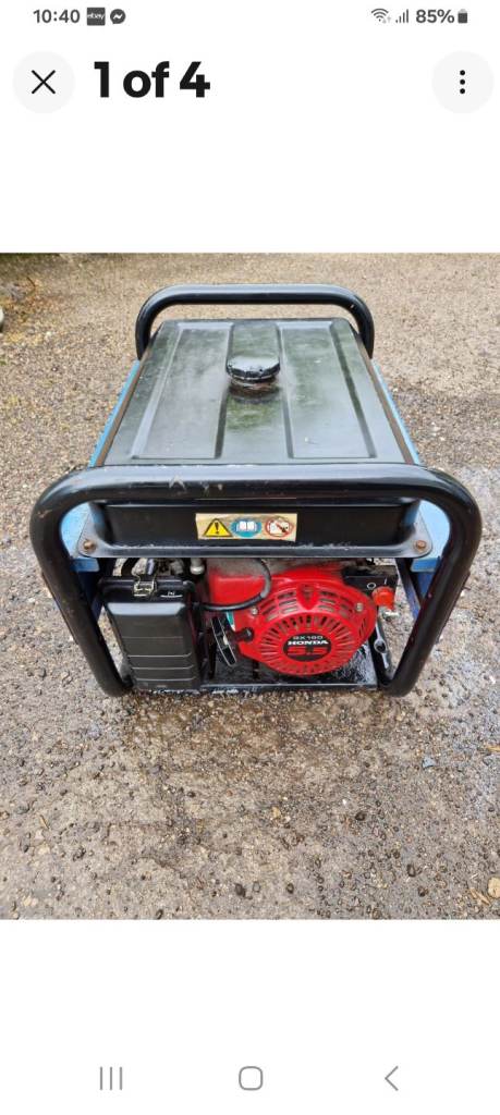 WANTED honda generator  