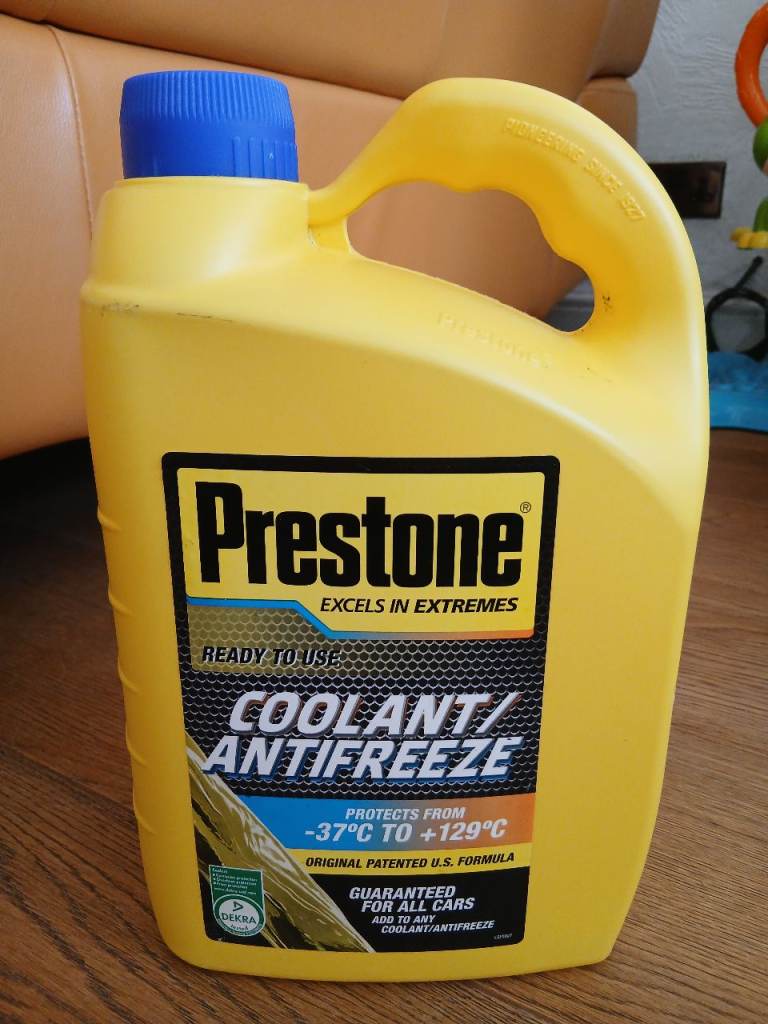 Prestone Coolant/Antifreeze – New, Yellow