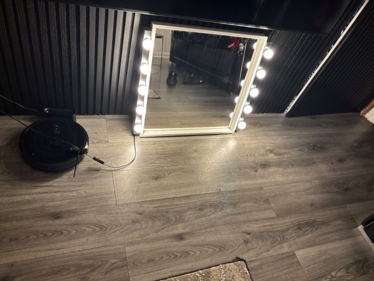 IKEA mirror with lights 