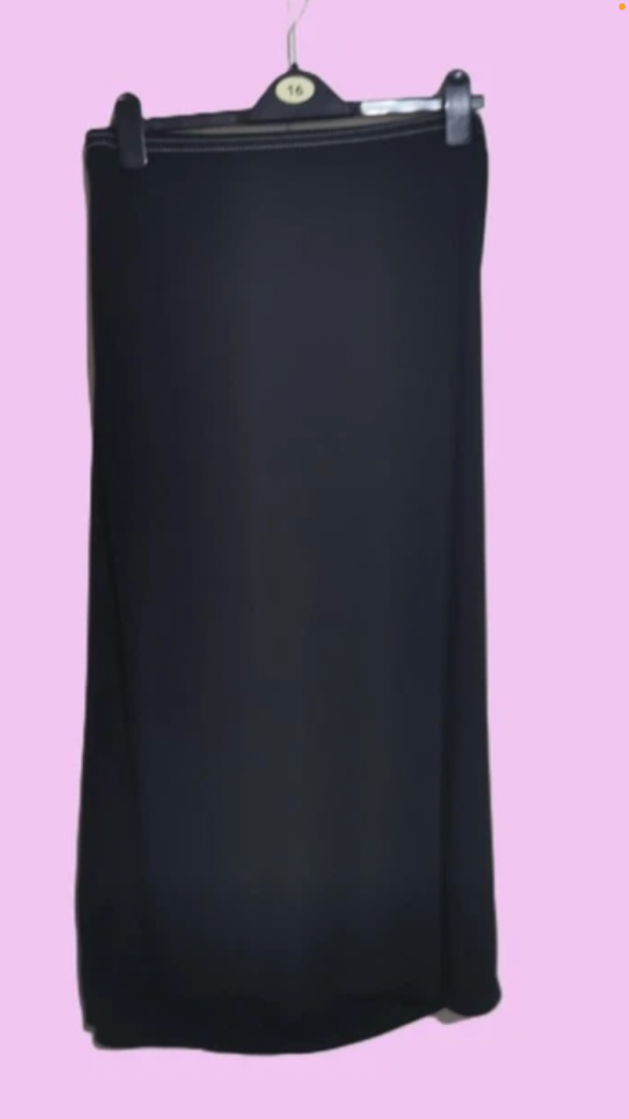 image for Lovely Essence Long Black Skirt Size 22 
