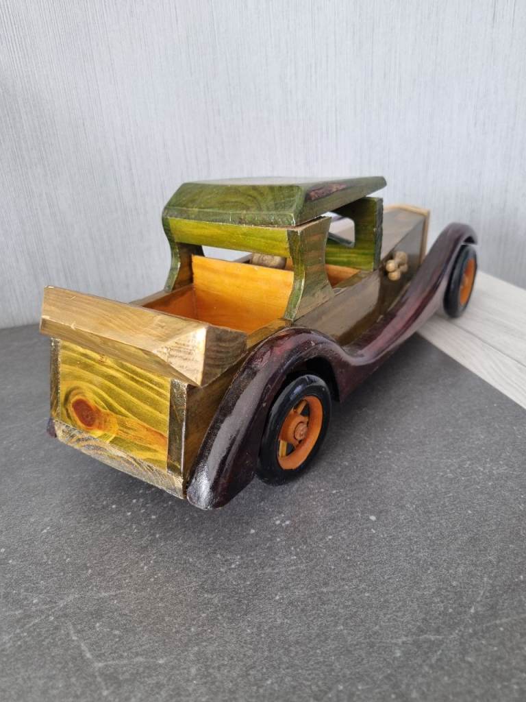Wooden cars 