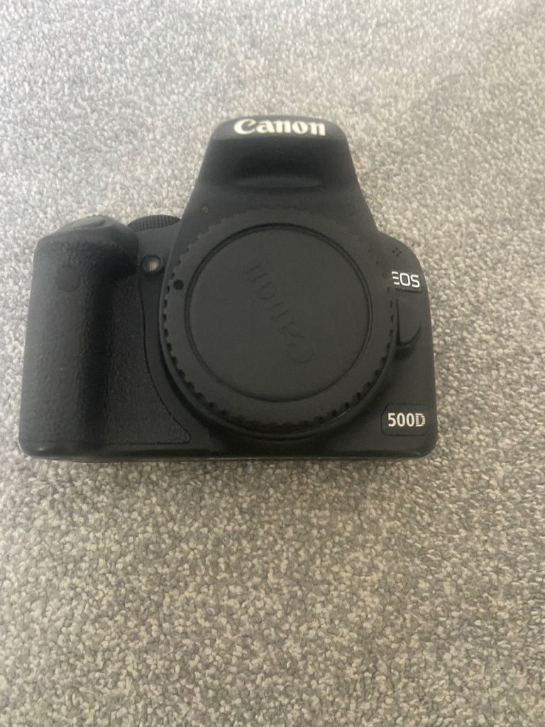 Canon EOS 500D DSLR Camera Body - fair  Condition