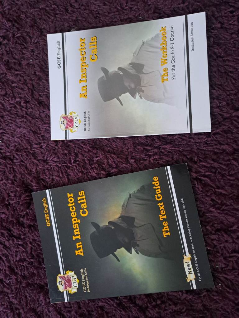 CGP 'An Inspector Calls' Revision Guides - Text Guide & Workbook