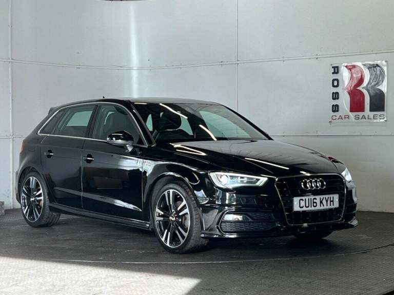 2016 Audi A3 1.4 TFSI CoD S line Sportback 5dr Petrol Manual Euro 6 (s/s) (Nav) (150 ps) Hatchbac...