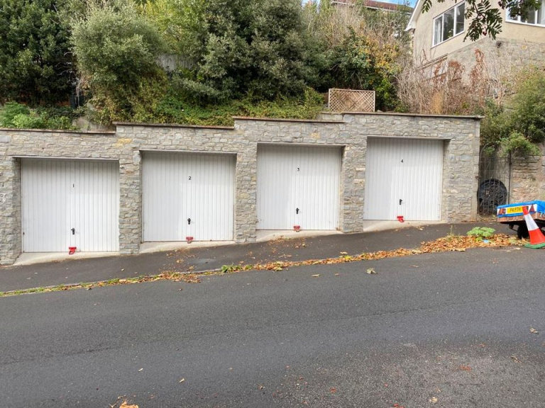 Rent garage affluent area of Weston super Mare