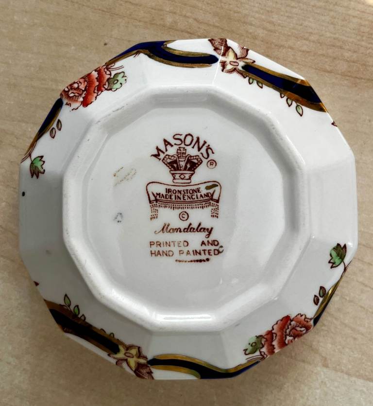 Masons - Mandalay - Blue - Dish (Giftware) - Vintage Ironstone China