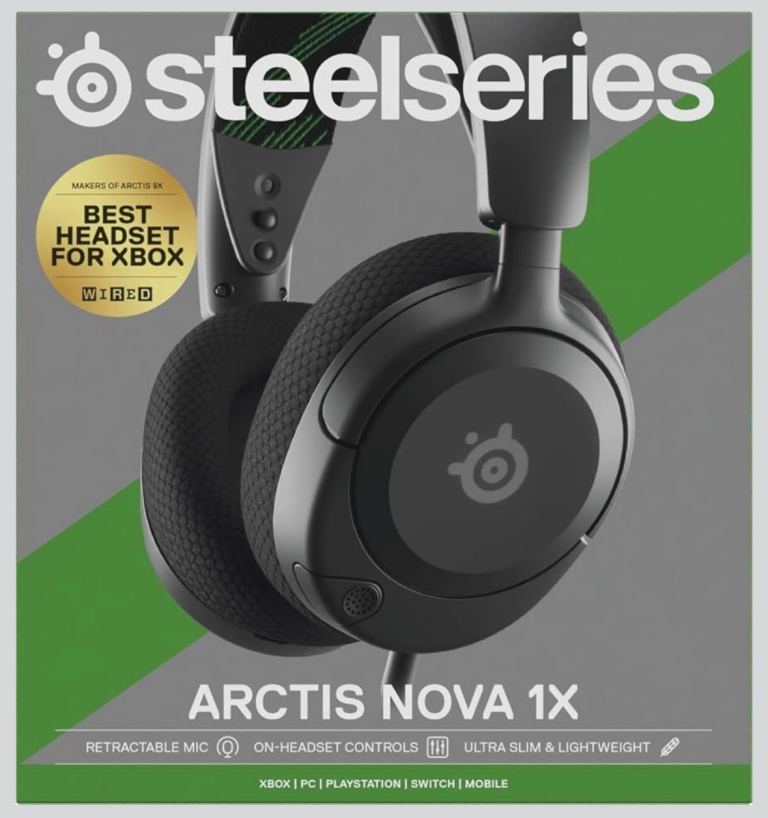 SteelSeries Arctis Nova 1X Gaming Headset – NEW