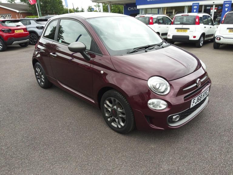 2019 Fiat 500 1.2 S Euro 6 (s/s) 3dr HATCHBACK Petrol Manual
