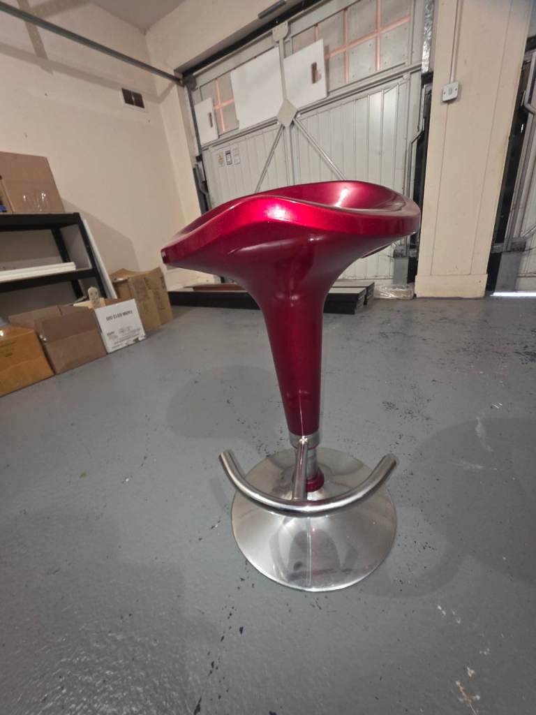 Red Bar Stool