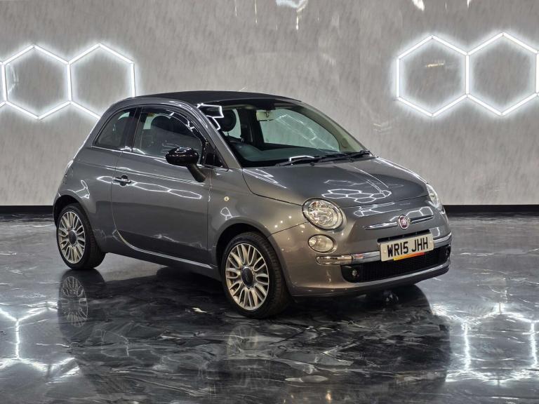 2015 Fiat 500 1.2 Cult 2dr CONVERTIBLE PETROL Manual