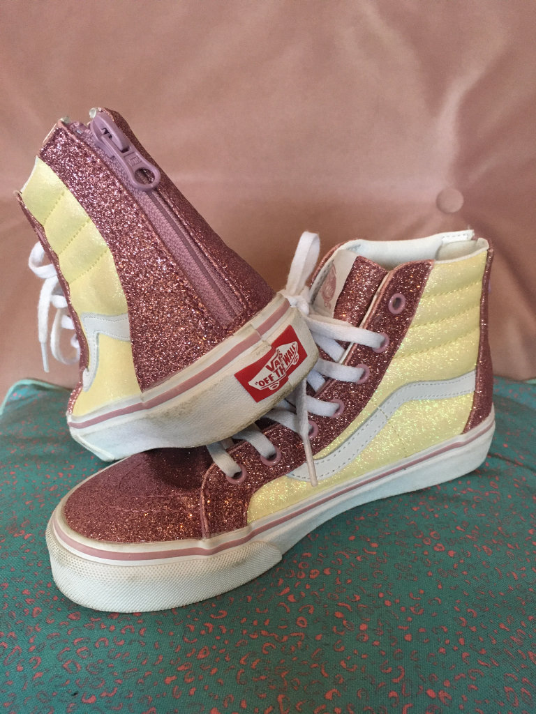 Vans trainer high tops size 2.5 