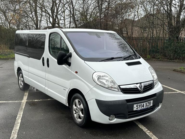 2014 Vauxhall Vivaro Sportive Minibus 9 Seater 2.0cdti 115bhp  MPV Diesel Manual