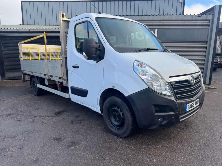 2018 Vauxhall Movano 2.3 Movano L3H1 R3500 CDTi Bi-T Dropside Diesel Manual