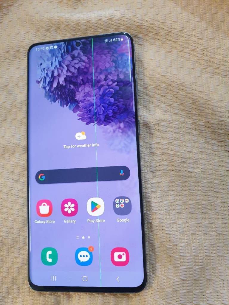 Samsung galaxy S20 plus 5G see description 