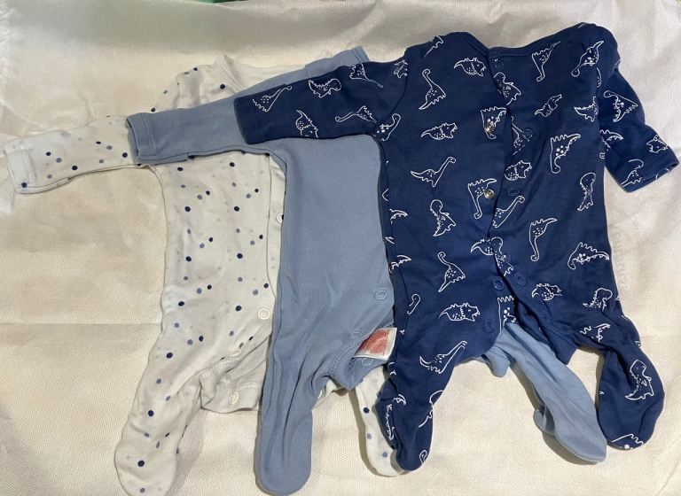 Primark Newborn Sleeping Suit/ Baby grows bundle 