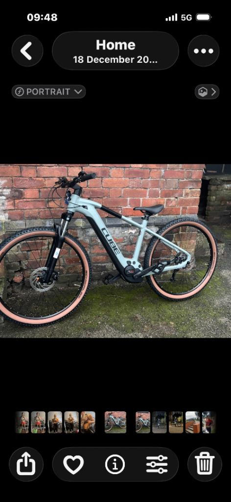 CUBE Electric Mountain Bike - Good Condition