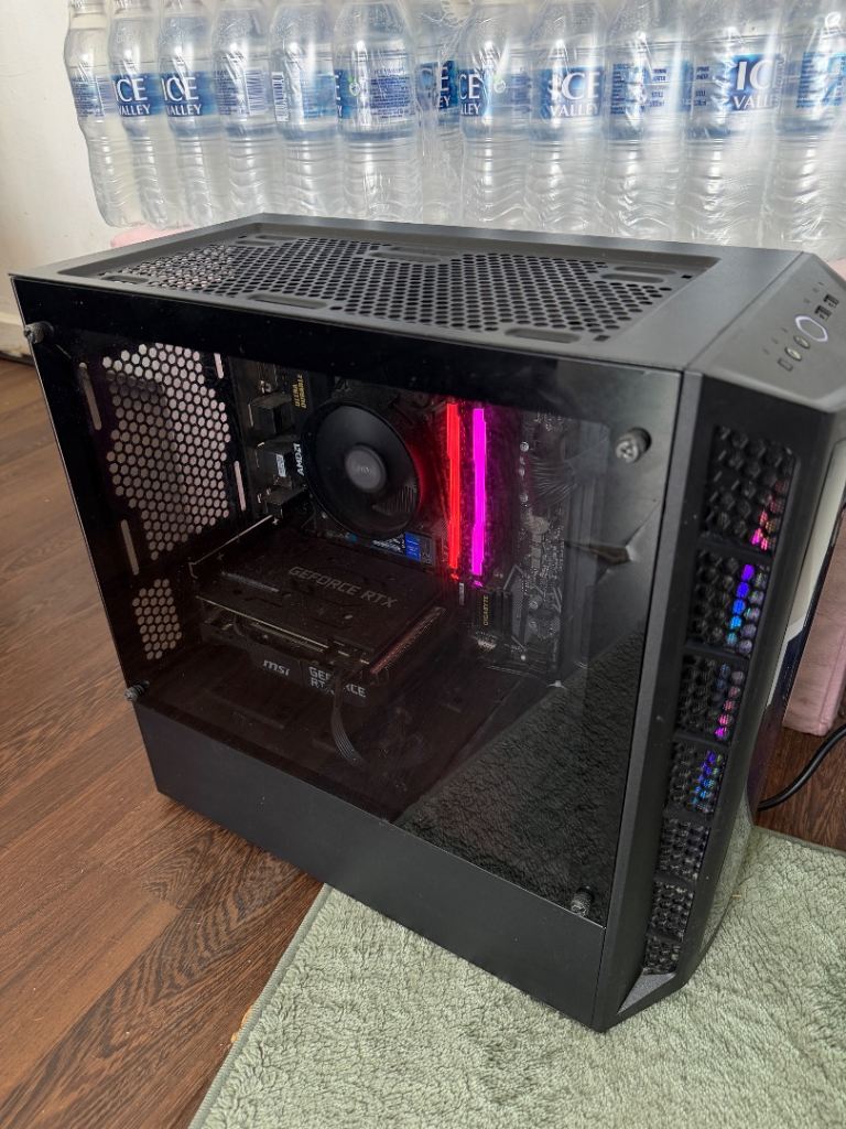 GAMING PC - RYZEN 5 3600 | 16GB DDR4 RAM |RTX 3050 8GB | 1TB STORAGE | USED