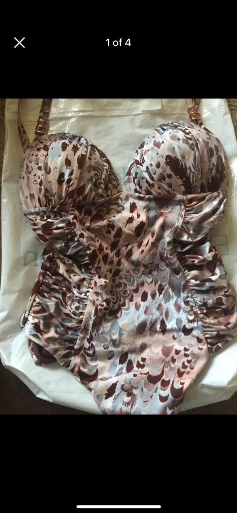 (284) M&S swimsuit, size 10