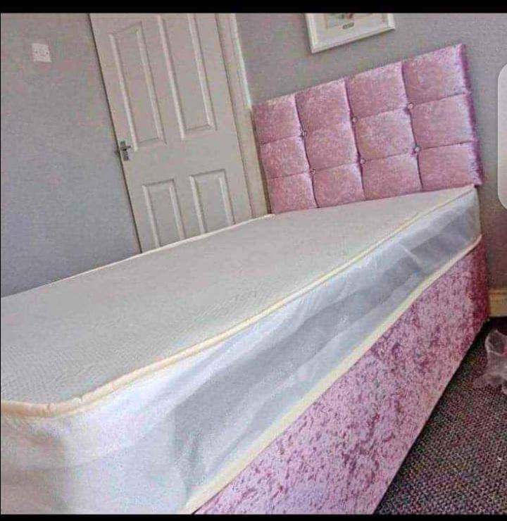 CLEARANCE SALE BEDS WITH MATTRESSES | Divan Double (Single + King Size) Bed+Mattress