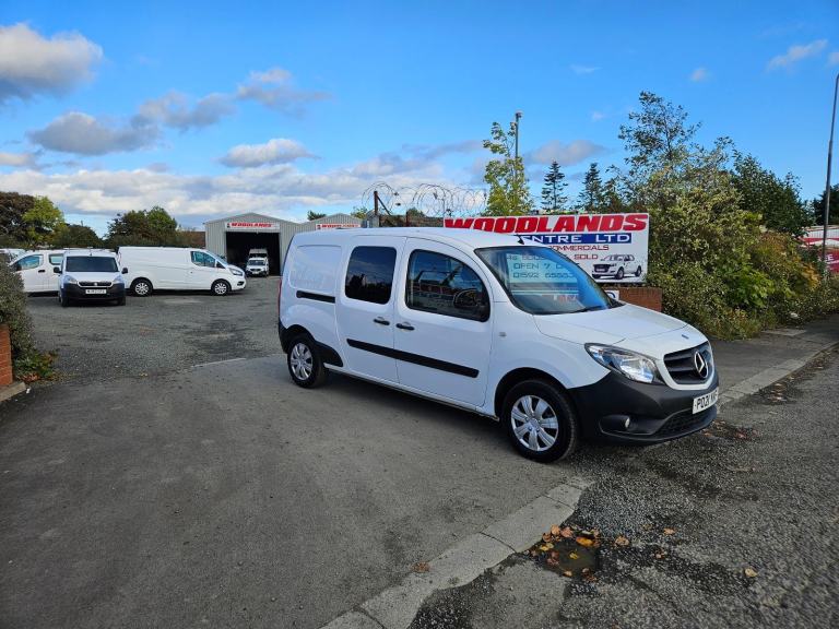 2021 ON 21 PLATE MERCEDES CITAN 109 PURE CDI XLWB CREW VAN ULEZ FREE ZONE