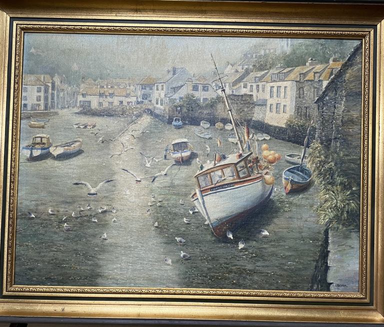 Painting by Sam Burden