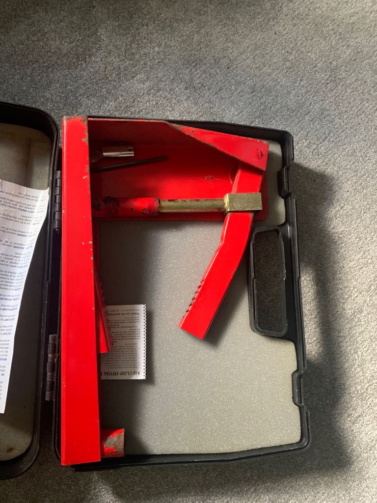 SAS Wheel Clamp Cars, Caravans, Boats Good Condition 1Key 
