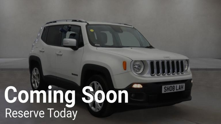 2016 Jeep Renegade 2016 16-Reg Jeep Reneagde 1.6 Multijet Limited Diesel 5dr,GEN 56,000 MILES! ES...
