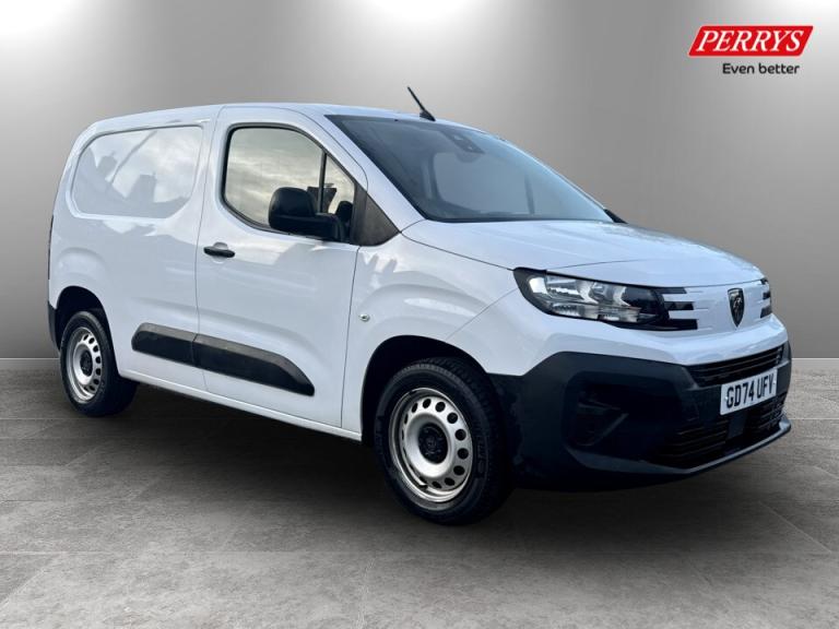2025 Peugeot Partner 1.5 BlueHDi 100 Professional Van PANEL VAN DIESEL Manual