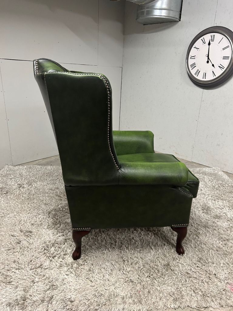 CHESTERFIELD QUEEN ANNE CHAIR DELIVERY AVAILABLE 