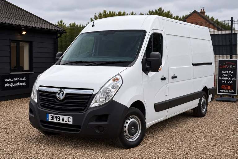 2019 Vauxhall Movano 2.3 CDTI H2 Van 130ps PANEL VAN DIESEL Manual