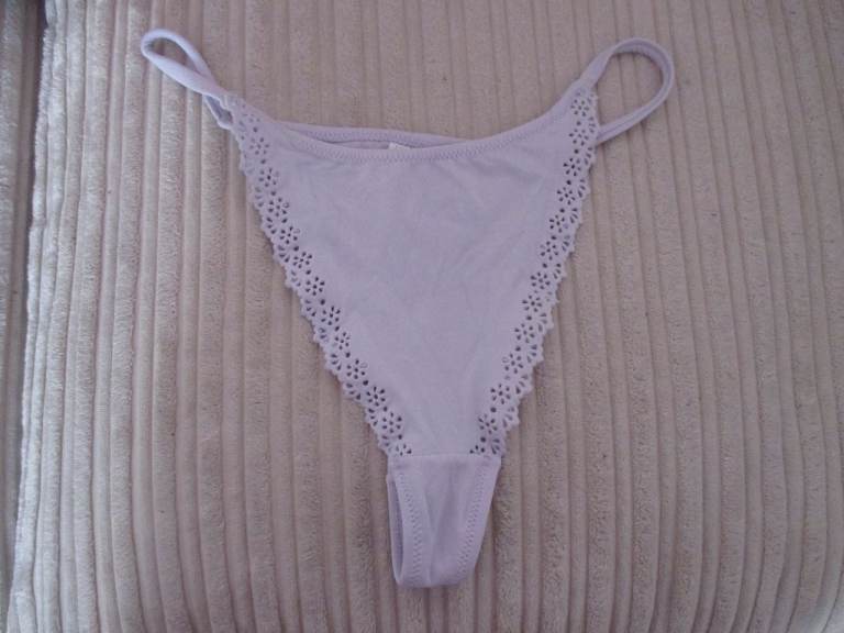 LILAC THONG KNICKERS - PRIMARK - NEW WITHOUT TAGS