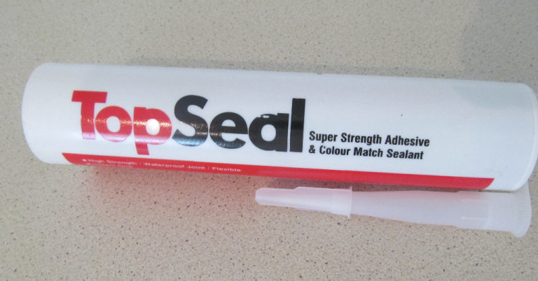 Unika Top Seal Silicone Sealer & Adhesive Titan New 290ml OUT OF DATE.