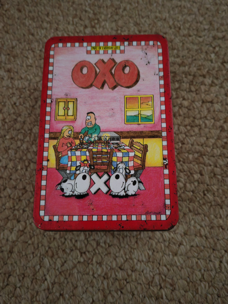 Vintage 1992 Oxo tin