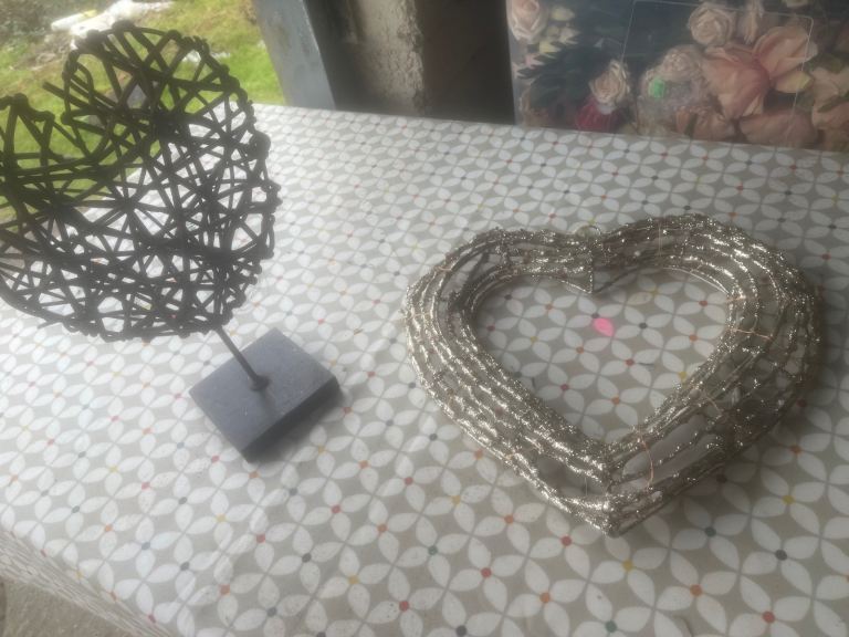 Heart  deco x2