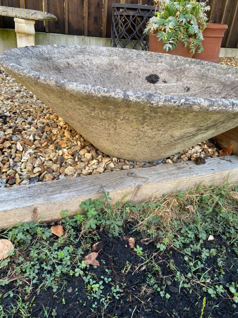Large Stone Planter – Good Condition