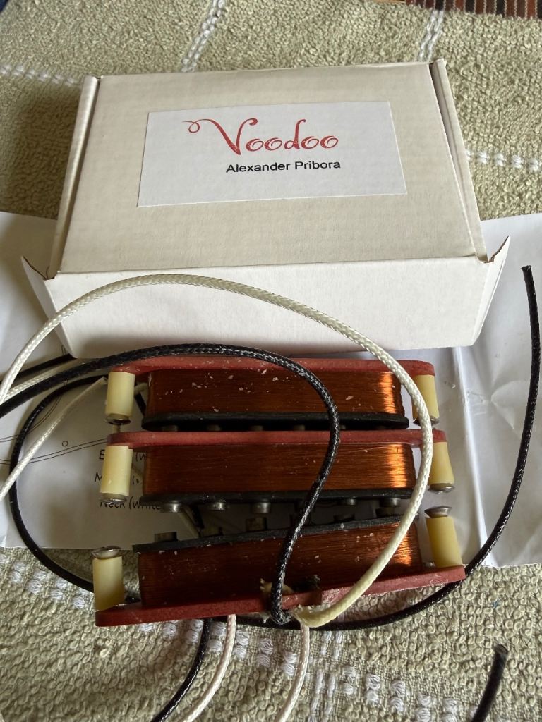 Voodoo Alexander Pribora Guitar Pickups – As Good As New