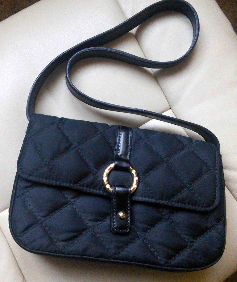 image for STYLISH Quilted Fabric NINE WEST bag    