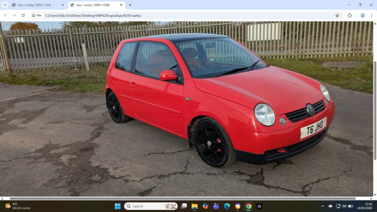 Volkswagen, LUPO, Hatchback, 1999, Manual, 1390 (cc), 3 doors